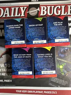 SDCC 2025 Spider-Man MTG Welcome Decks Full Set & Newspaper - Image 2