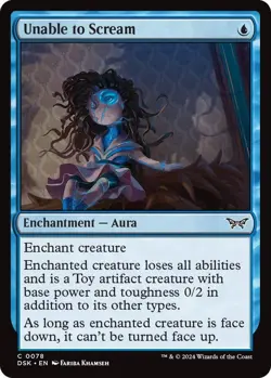 MTG Unable to Scream - Image 1