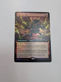 MTG - Pain for All (Extended Art Foil) - Edge of Eternities NM/M Condition - Image 1