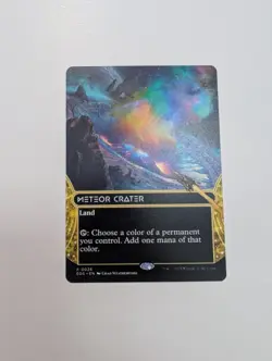 MTG - Meteor Crater 0026 (Borderless) - Edge of Eternities NM/M Condition - Image 1
