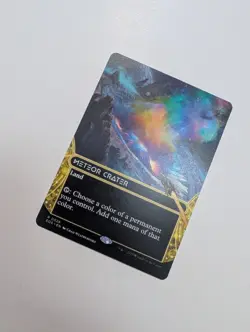 MTG - Meteor Crater 0026 (Borderless) - Edge of Eternities NM/M Condition - Image 2