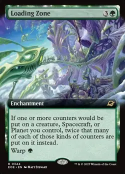 MTG - Loading Zone (Extended Art) - Edge of Eternities NM/M Condition - Image 1