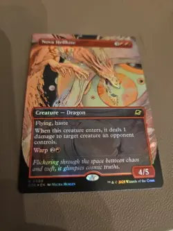 MTG - Nova Hellkite (Borderless Foil) - Edge of Eternities NM/M Condition - Image 2