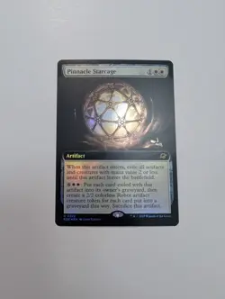 MTG - Pinnacle Starcage (Extended Art Foil) - Edge of Eternities NM/M Condition - Image 1