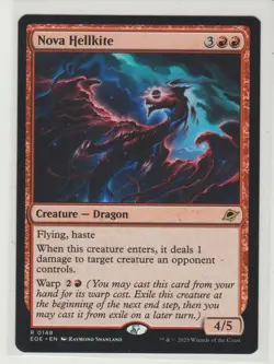 Nova Hellkite Rare MtG Card EOE 148 - Image 1