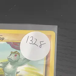 MACHOP - 52/102 - Base Set - Pokemon Card - LP - Image 3