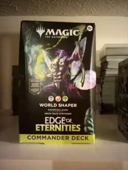 Magic: The Gathering Edge of Eternities World Shaper MTG Commander Deck - Image 1