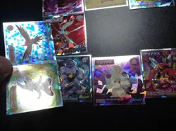 Pokemon Wafer Promo Holo Sticker x9 Gengar Pikachu Lapras etc #4669 - Image 5