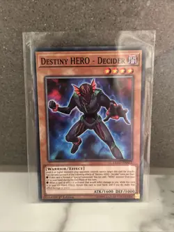 DESTINY HERO - DECIDER (LEHD-ENA12) - YuGiOh Common 1st Ed. - Image 1