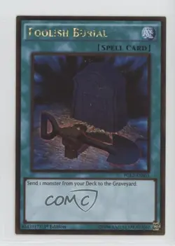 Foolish Burial 1st Ed. YuGiOh Premium Gold: Return of the Gold #PGL2-EN051 1l2 - Image 1