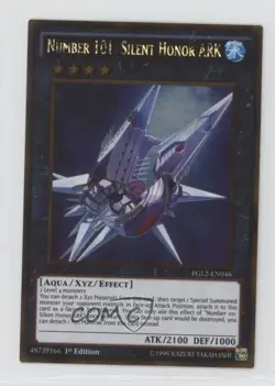 Number 101 Silent Honor ARK 1st Ed. YuGiOh Premium Gold: Return of the Gold 1l2 - Image 1