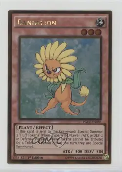 Dandylion 1st Ed. YuGiOh Premium Gold: Return of the Gold #PGL2-EN030 1l2 - Image 1