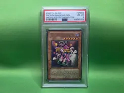 PSA 8 YUGIOH Dark Magician Girl SP2-EN002 Ultra Rare 2006 Sneak Preview Series 2 - Image 1
