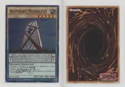Qliphort Monolith 1st Ed. YuGiOh Pendulum Evolution #PEVO-EN058 d4e - Image 3