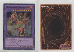 Metalfoes Crimsonite 1st Ed. YuGiOh Pendulum Evolution #PEVO-EN053 d4e - Image 3