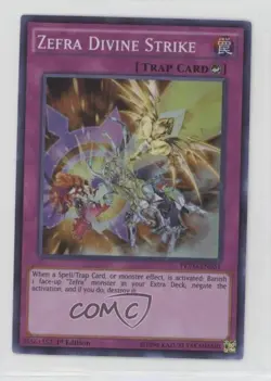 Zefra Divine Strike 1st Ed. YuGiOh Pendulum Evolution #PEVO-EN051 4z8 - Image 1