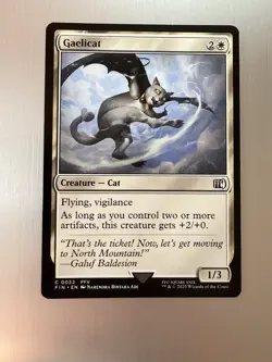 Gaelicat - 22 - Magic: Final Fantasy MTG - Common - Regular - FFV - Image 1