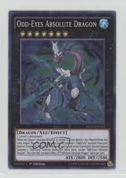 Odd-Eyes Absolute Dragon 1st Ed. YuGiOh Pendulum Evolution #PEVO-EN033 d4e - Image 1