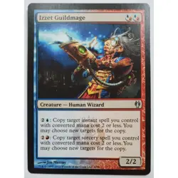 MTG Magic The Gathering Izzet Guildmage Card Blue Red Duel Deck Izzet vs Golgari - Image 1