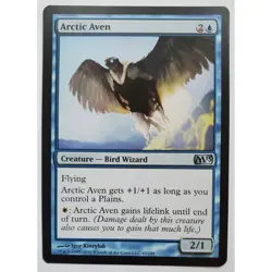MTG Magic The Gathering Arctic Aven M13 42/249 Bird Wizard Creature Card Blue M1 - Image 1