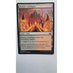 MTG Magic The Gathering Rakdos Guildgate Land Card Modern Masters 2017 - Image 1