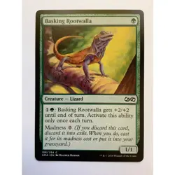 MTG Magic The Gathering Basking Rootwalla Card 156/254 Green Ultimate Masters - Image 1