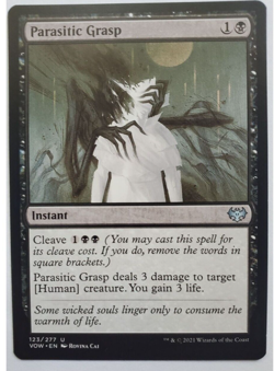 MTG Magic The Gathering Parasitic Grasp Instant Card123/277 Innistrad Crimson Vo - Image 1
