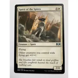MTG Magic The Gathering Spirit Of The Spires Card 023/259 White Ravnica Allegian - Image 1