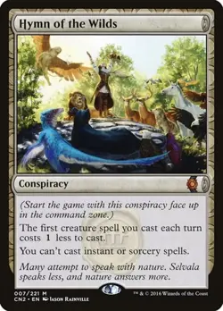 2x Hymn of the Wilds Conspiracy: Take the Crown LP MTG - Image 1