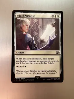 White Auracite - 41 - Magic: Final Fantasy MTG - Common - Regular - FFXIV - Image 1