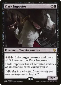 2x Dark Impostor Commander 2017 LP MTG - Image 1