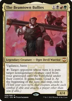 2x The Beamtown Bullies - Foil Streets of New Capenna Commander LP MTG - Image 1
