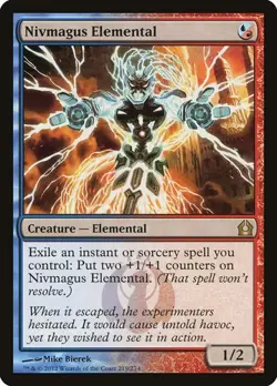 2x Nivmagus Elemental Return to Ravnica LP MTG - Image 1
