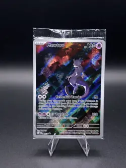 Pokemon - Mewtwo SVP 052 Black Star Promo Scarlet & Violet 151 Promo NM *SEALED* - Image 1