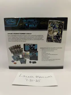 Pokemon TCG Black Bolt Elite Trainer Box ETB ~NEW FACTORY SEALED~FREE SHIPPING~ - Image 2