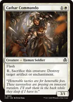 Cathar Commando - Near Mint MTG Innistrad Remastered - Image 1