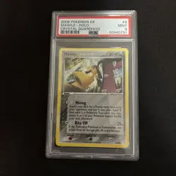 PSA 9 Mint 2006 Pokemon EX Crystal Guardians Holo Rare Mawile 9/100 - Image 1