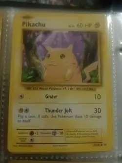 Pokemon TCG Pikachu 2016 Basic 60 HP 35/108 Pokemon Card - Image 1