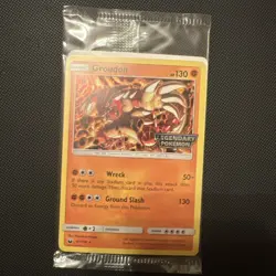 Groudon Legendary Pokemon Promo Card 81/168 2018 *NEW & SEALED* lot of 3 - Image 1