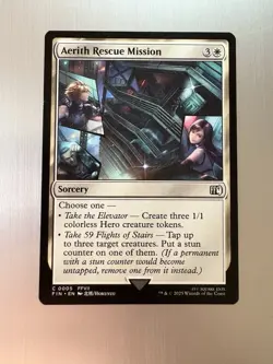 Aerith Rescue Mission - 5 - Magic: Final Fantasy MTG - Common - Regular - FFVII - Image 1