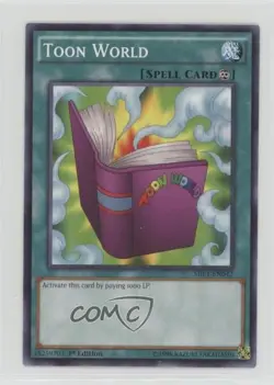 Toon World 1st Ed. YuGiOh Millenium Pack 1 #MIL1-EN0042 u3f - Image 1