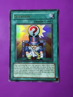 Question PGD-104 Ultra Rare 1st Edition NM Yugioh - Image 1