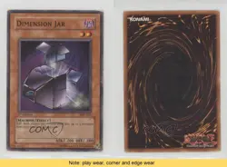 Dimension Jar 1st Ed. YuGiOh Magician's Force #MFC-023 2003 READ 0c6 - Image 3