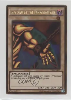 Left Arm of the Forbidden One Unlimited YuGiOh Premium Gold: Return Gold 0hj7 - Image 1