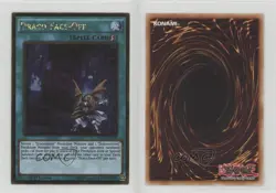 Draco Face-Off (GSE) 1st Ed. YuGiOh Premium Gold: Infinite Gold #PGL3-EN090 u3f - Image 3