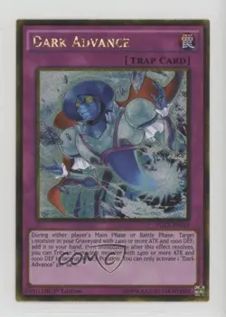 Dark Advance (GSE) 1st Ed. YuGiOh Premium Gold: Infinite Gold #PGL3-EN018 u3f - Image 1