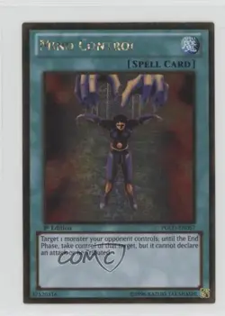 GR - Mind Control 1st Ed. YuGiOh Premium Gold #PGLD-EN067 u3f - Image 1