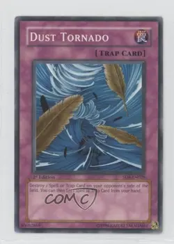 Dust Tornado 1st Ed. YuGiOh Fury From the Deep Structure Deck #SD4-EN026 2u3 - Image 1