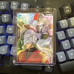 2025 GUNDAM CARD GAME SDCC ZECHS FOIL RESOURCE RP-002 TCG PROMO ENGLISH - Image 1