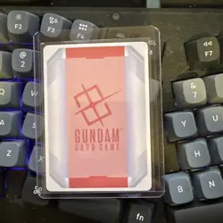 2025 GUNDAM CARD GAME SDCC ZECHS FOIL RESOURCE RP-002 TCG PROMO ENGLISH - Image 2